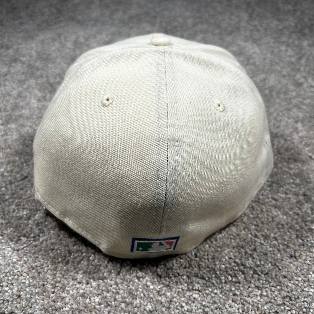 New Era Detroit Tigers 59FIFTY Hat 1984 World Series Serape Under Visor Size 8 - Picture 4 of 6